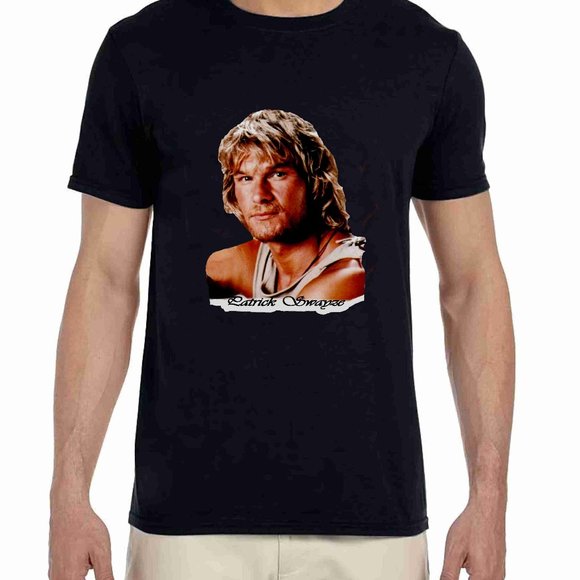 Patrick Swayze T shirt Male sex star - Picture 1 of 1